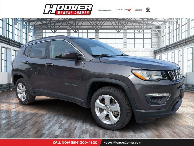 Used 2019 Jeep Compass Latitude with VIN 3C4NJDBB6KT645881 for sale in Moncks Corner, SC