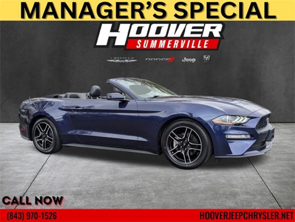 Used 2020 Ford Mustang EcoBoost Premium Convertible