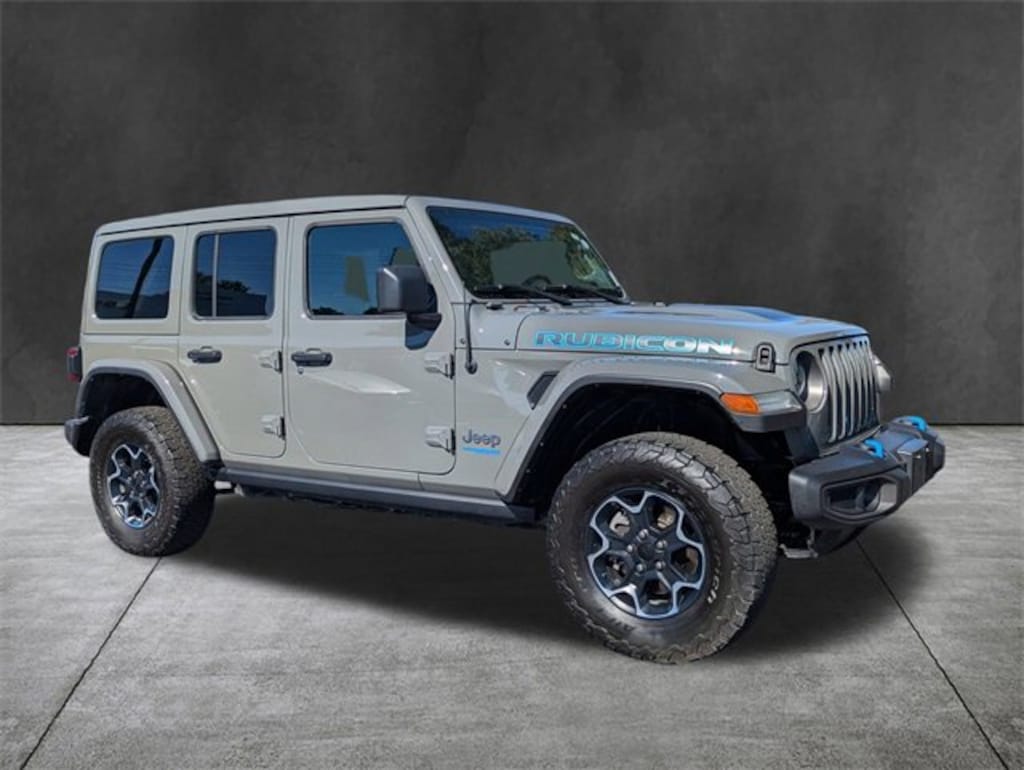 Used 2022 Jeep Wrangler 4xe Unlimited Rubicon SUV