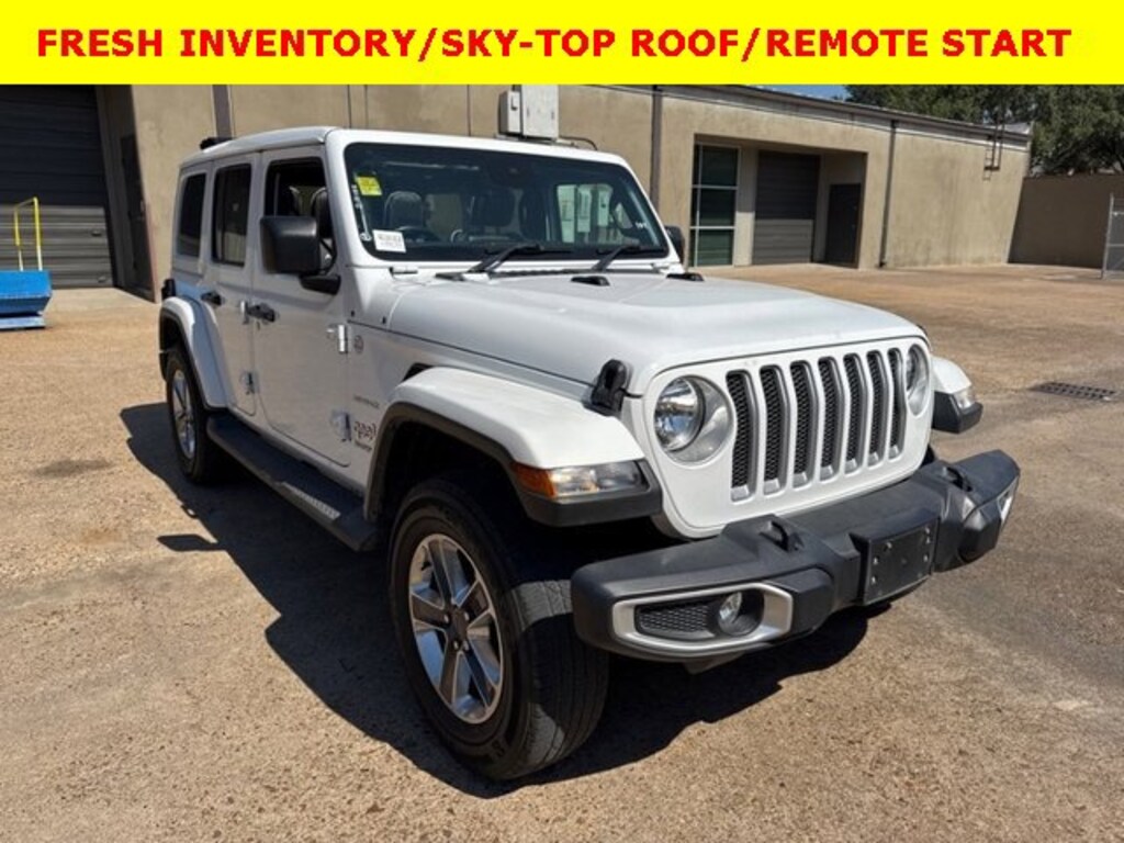 Used 2021 Jeep Wrangler Unlimited Sahara SUV