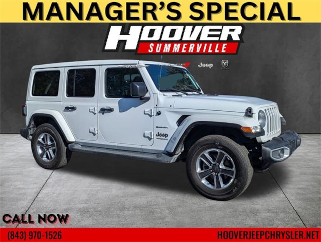 Used 2021 Jeep Wrangler Unlimited Sahara SUV