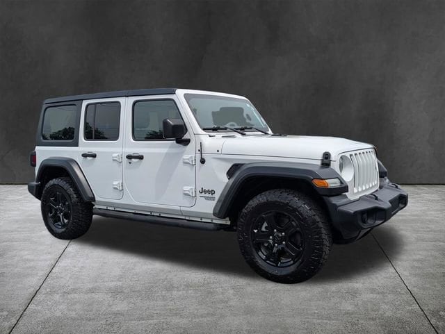 Used 2018 Jeep All-New Wrangler Unlimited Sport S with VIN 1C4HJXDG0JW144100 for sale in Knightsville, SC