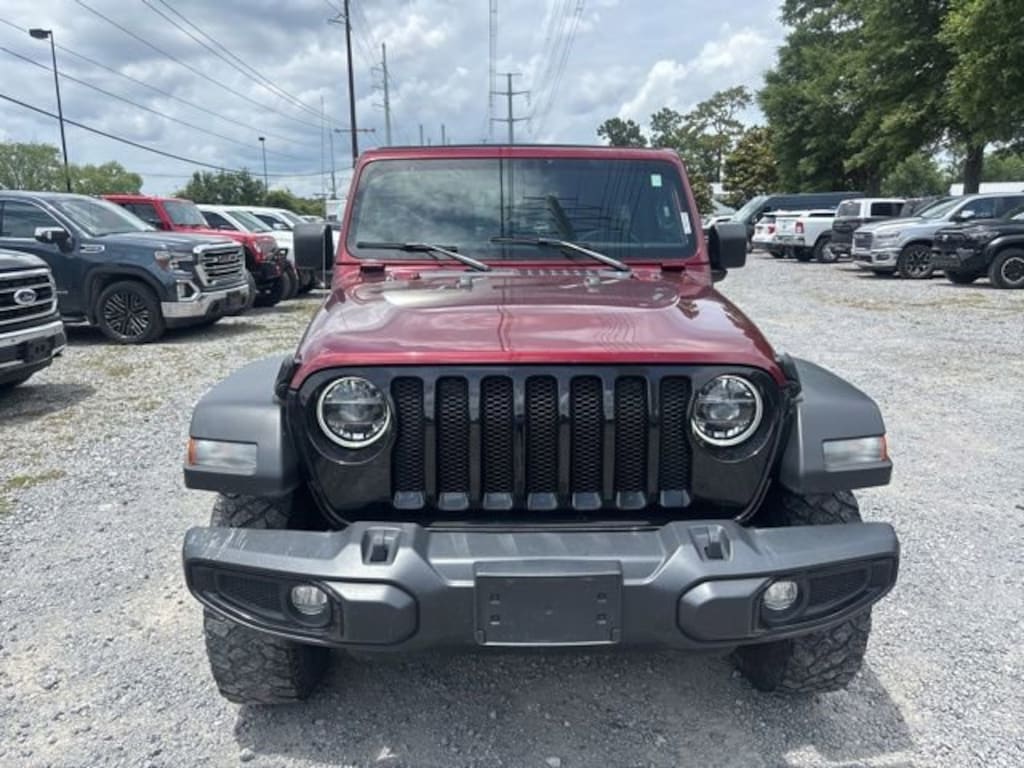 Used 2021 Jeep Wrangler Unlimited Willys SUV