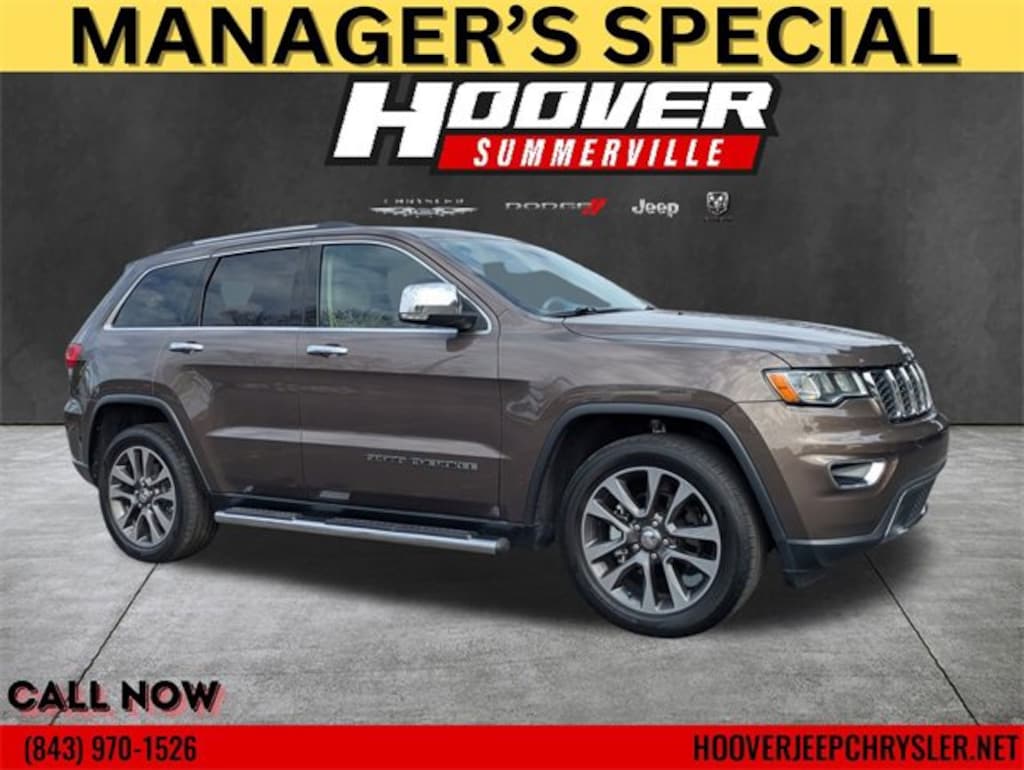 Used 2018 Jeep Grand Cherokee Limited SUV