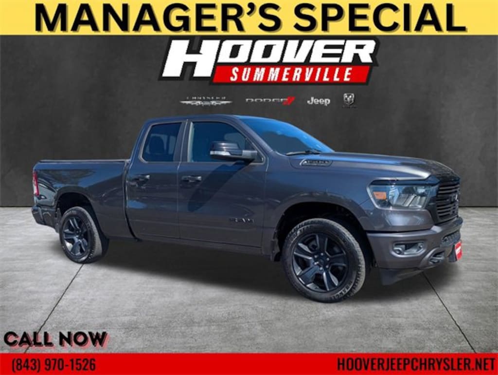 Used 2021 Ram 1500 Big Horn Truck Quad Cab