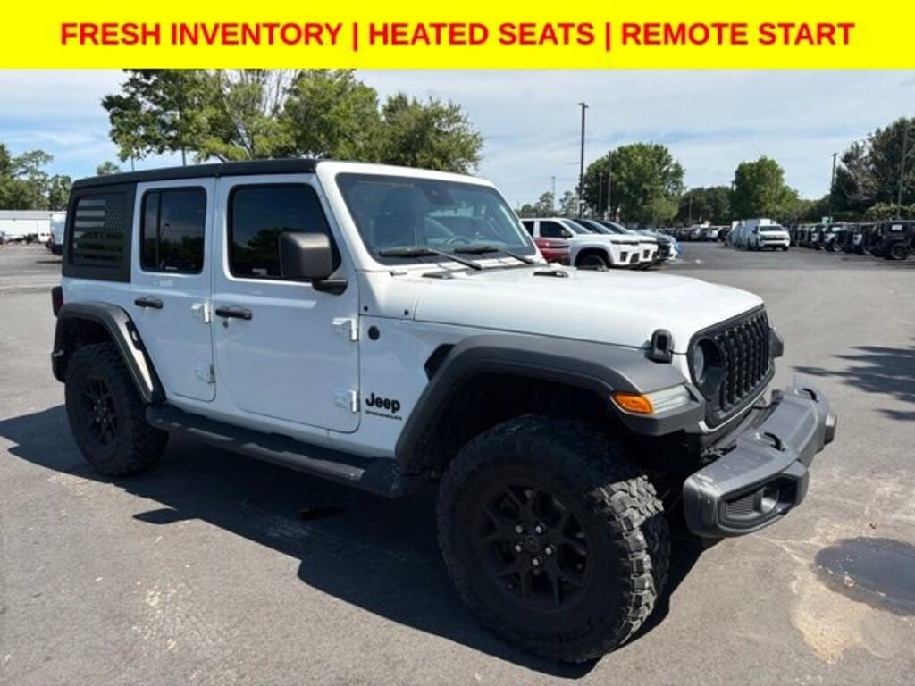 Used 2024 Jeep Wrangler Willys SUV