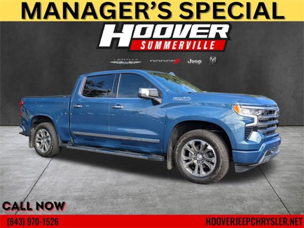 Used 2024 Chevrolet Silverado 1500 High Country Truck Crew Cab