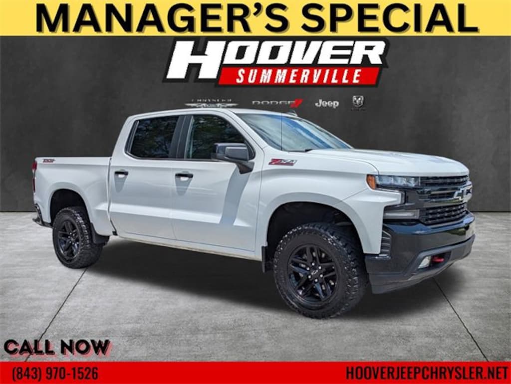 Used 2022 Chevrolet Silverado 1500 LTD LT Trail Boss Truck Crew Cab