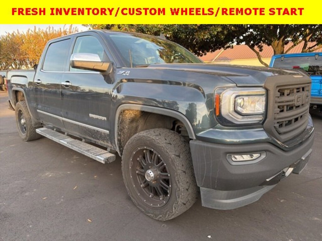 Used 2018 GMC Sierra 1500 SLT Truck Crew Cab