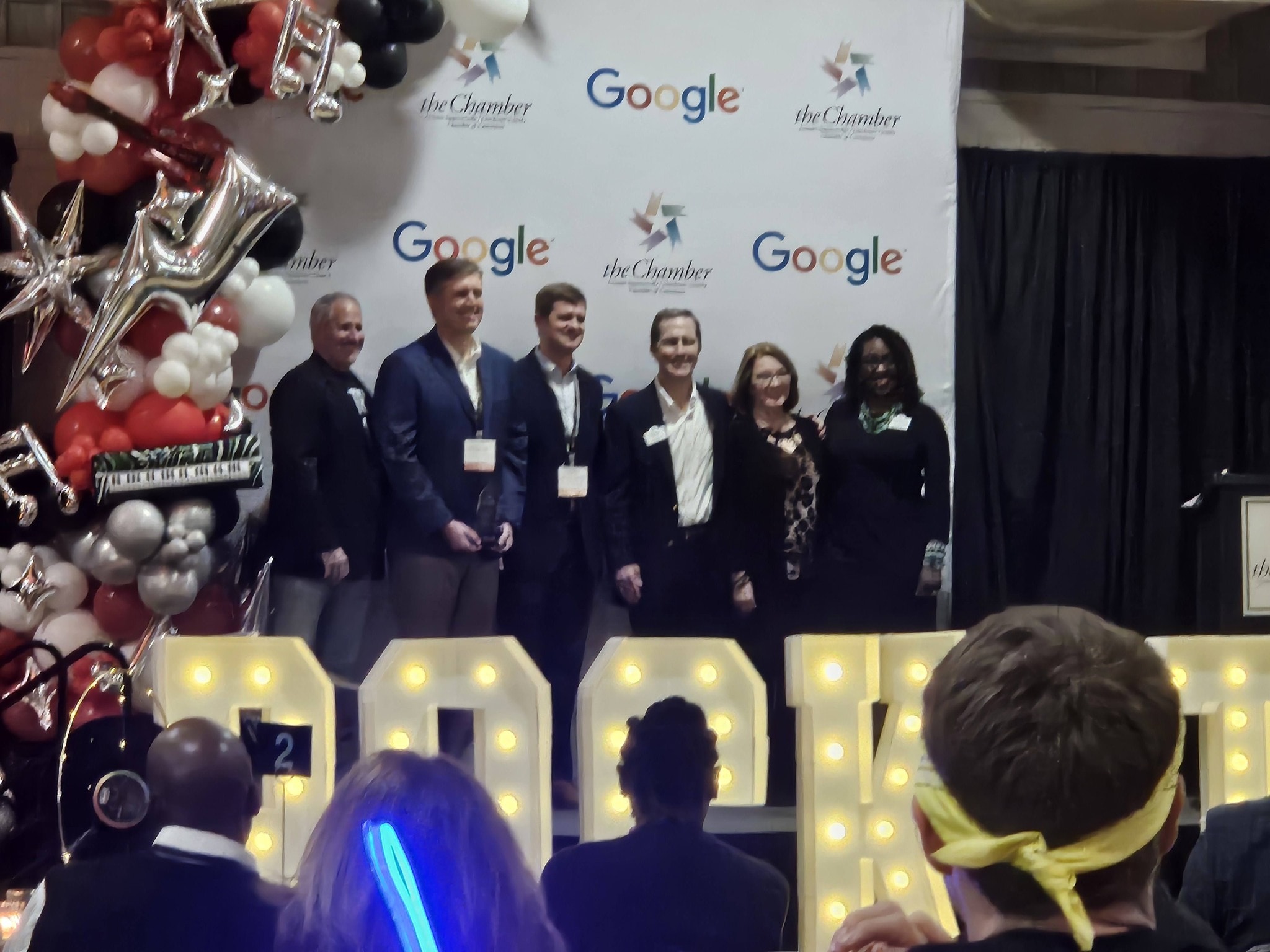Summerville Chamber ROCKSTAR Award Show group