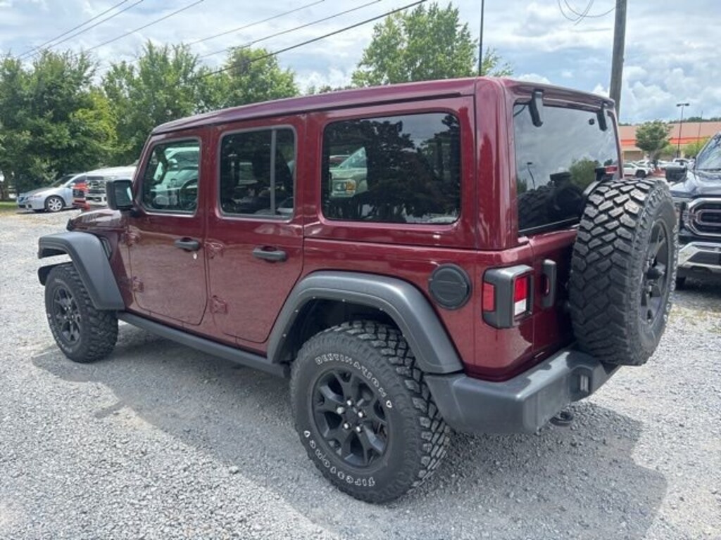 Used 2021 Jeep Wrangler Unlimited Willys SUV