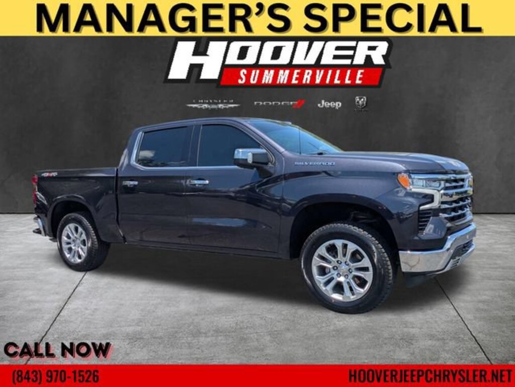 Used 2023 Chevrolet Silverado 1500 LTZ Truck Crew Cab