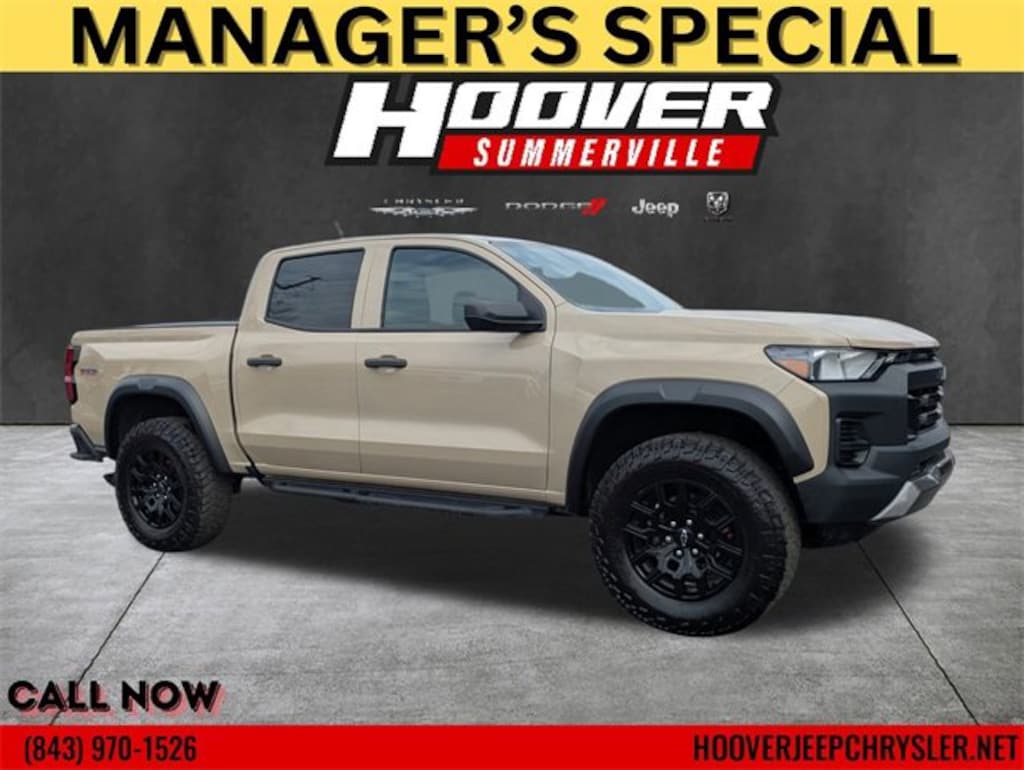 Used 2023 Chevrolet Colorado 4WD Trail Boss Truck Crew Cab