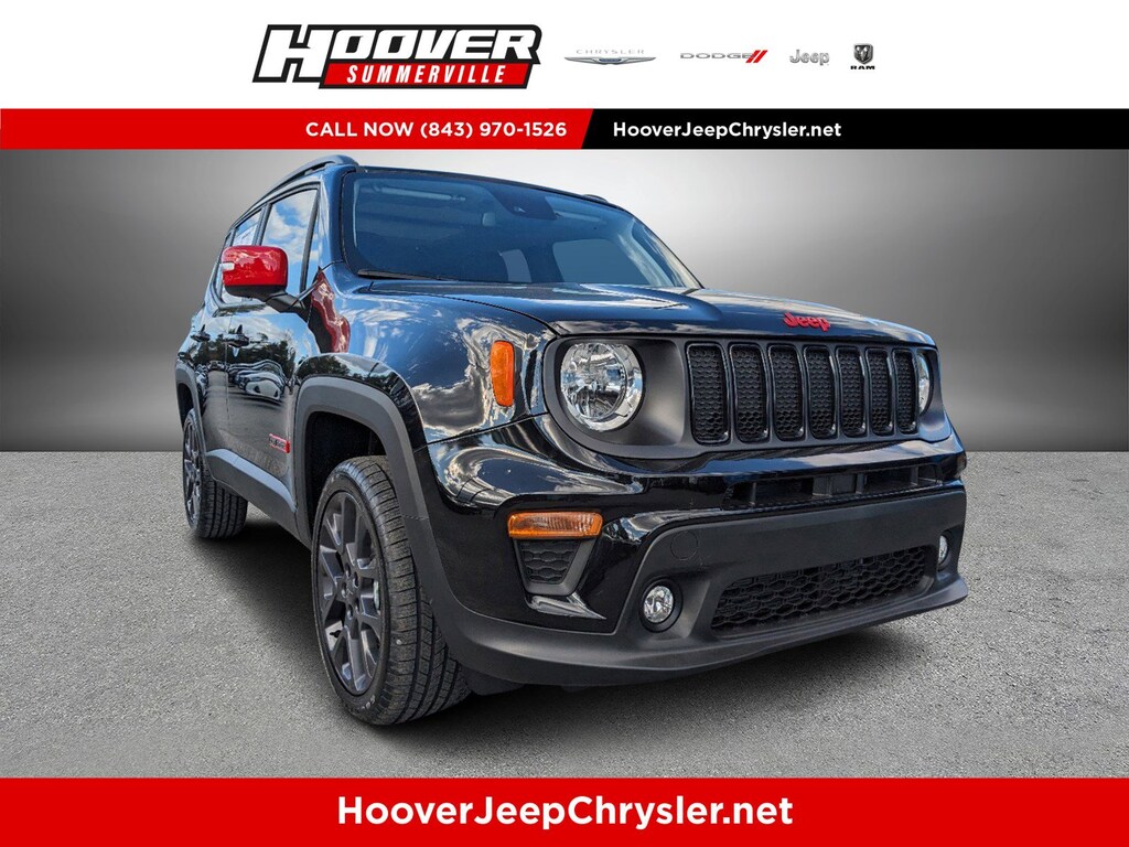 New 2023 Black Jeep Renegade Hoover Chrysler Jeep Dodge Ram of