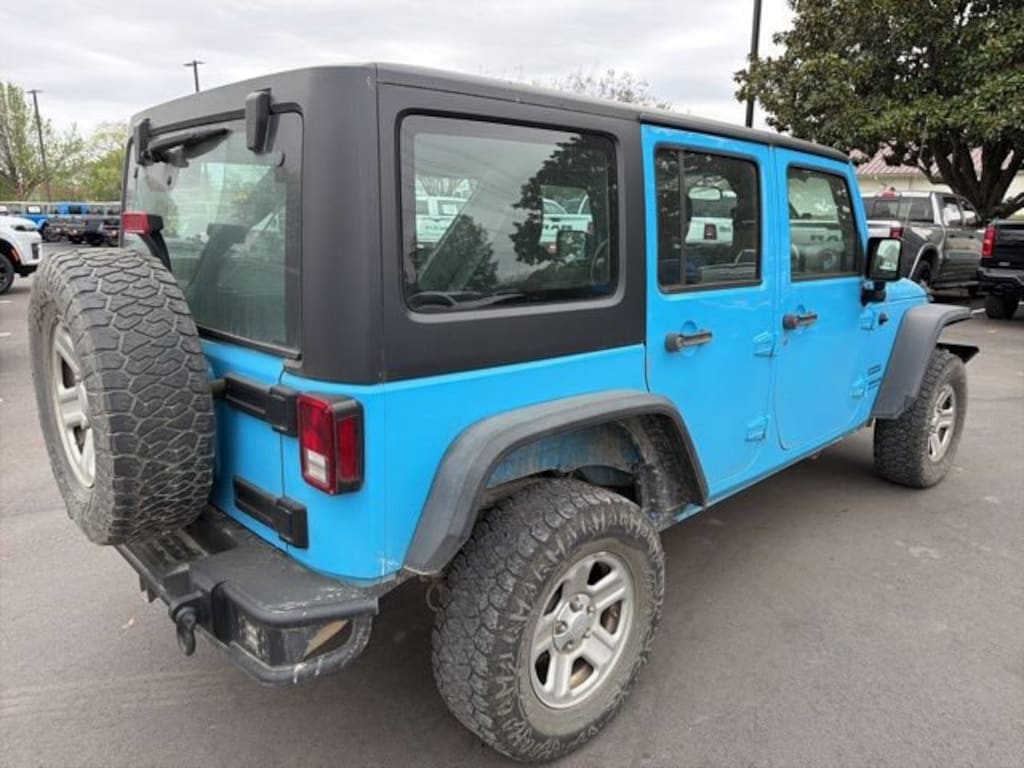 Used 2017 Jeep Wrangler Unlimited Sport SUV