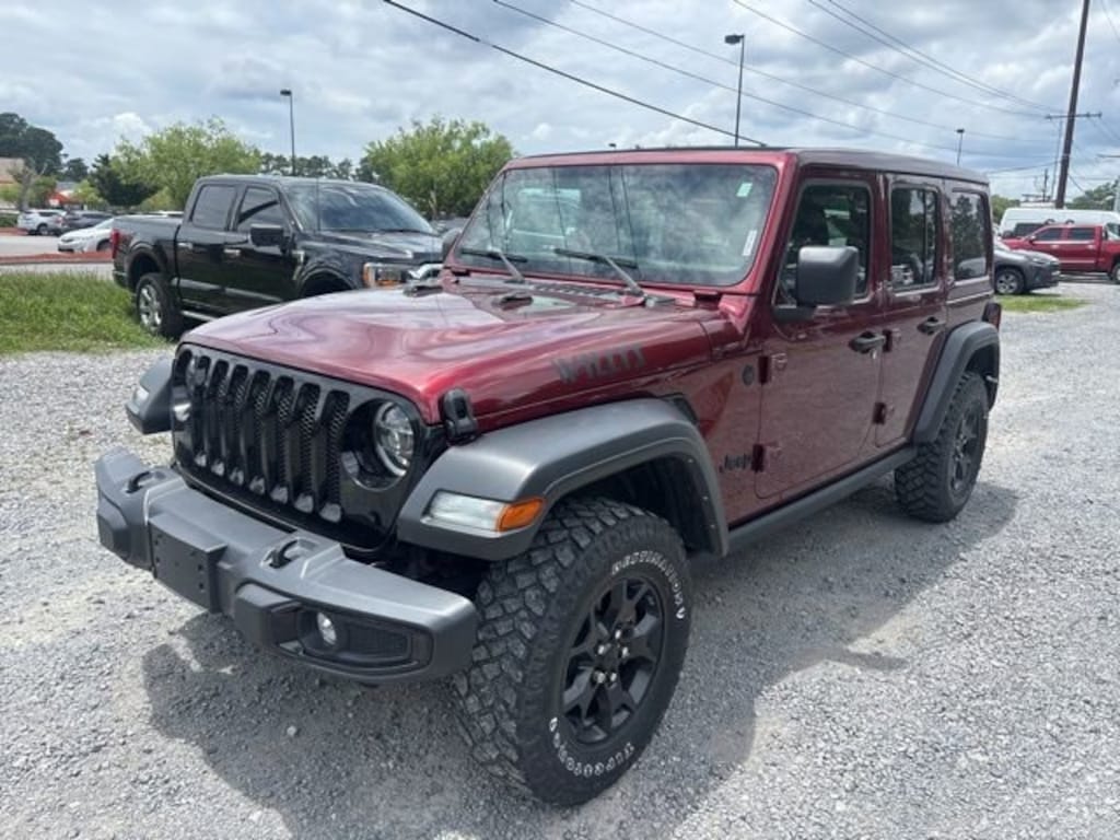 Used 2021 Jeep Wrangler Unlimited Willys SUV