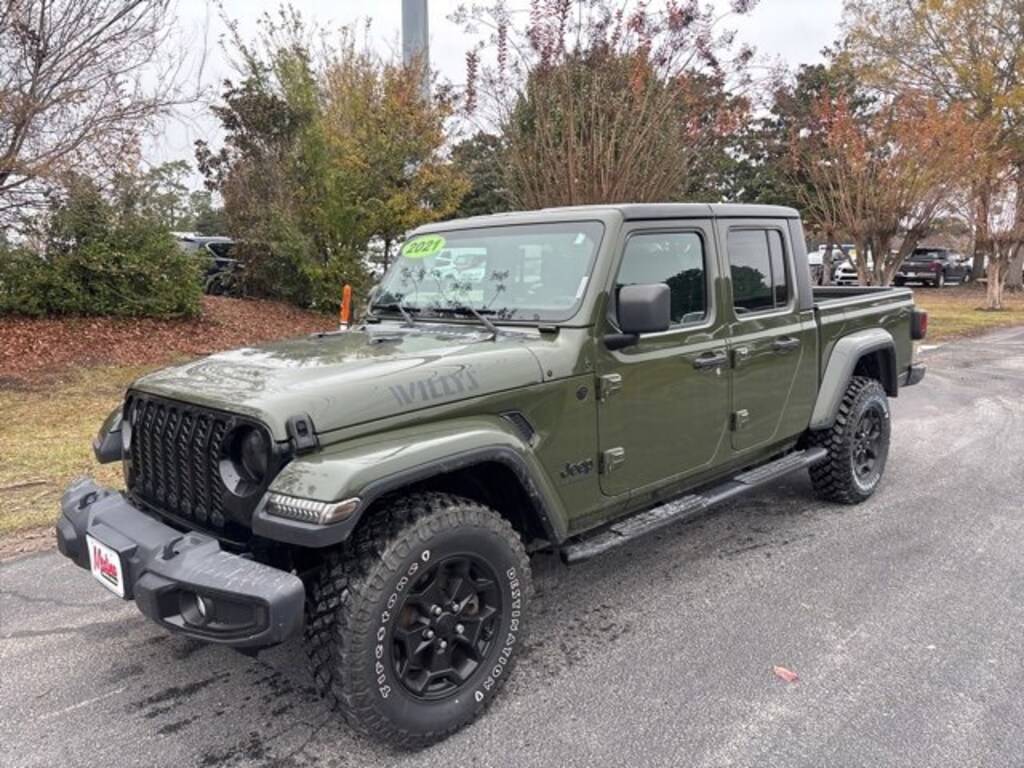 Used 2021 Jeep Gladiator Willys Truck Crew Cab