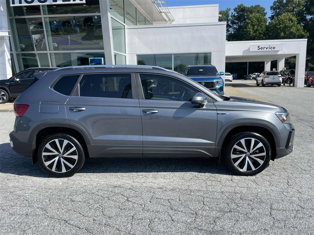 Certified 2023 Volkswagen Taos SE with VIN 3VVSX7B22PM377868 for sale in Lithia Springs, GA