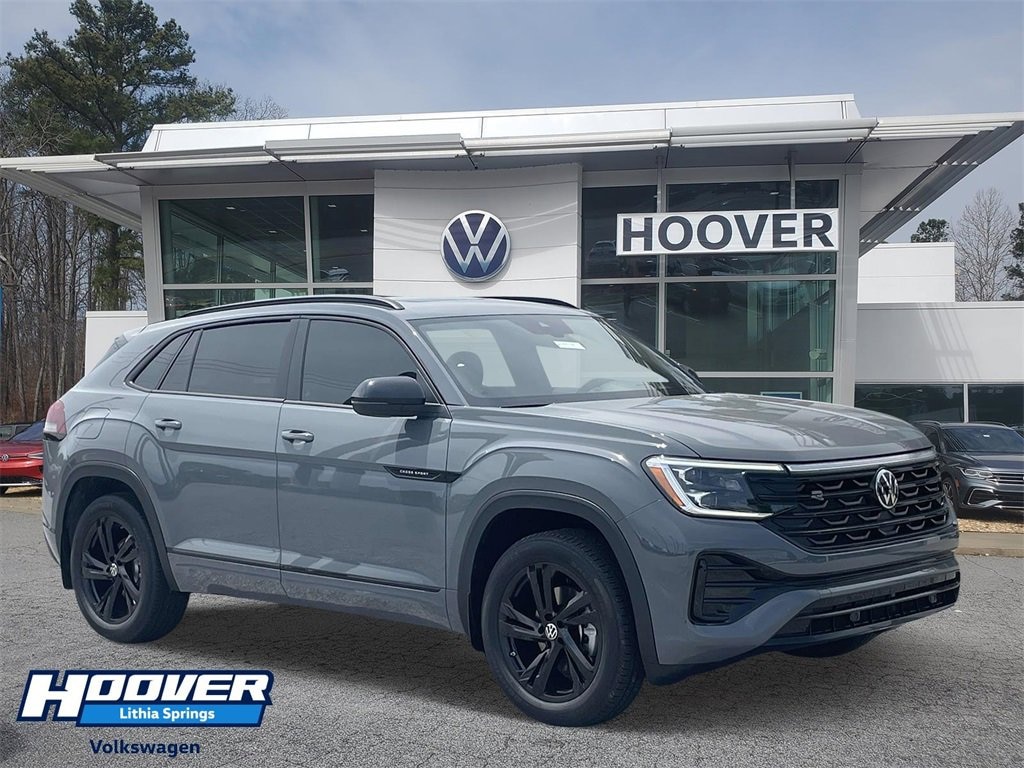 New 2025 Volkswagen Atlas Cross Sport 2.0T SEL R-Line Black 2.0T SEL R-Line Black 4MOTION