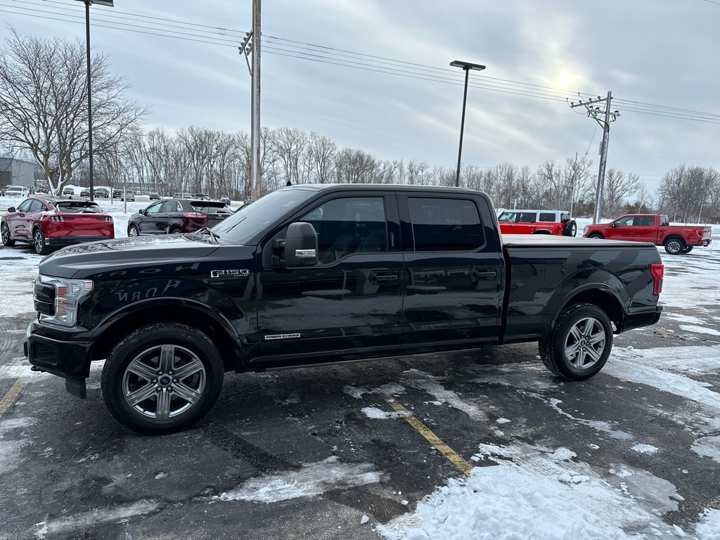 Used 2019 Ford F-150 Lariat with VIN 1FTFW1E12KFB92411 for sale in Brillion, WI