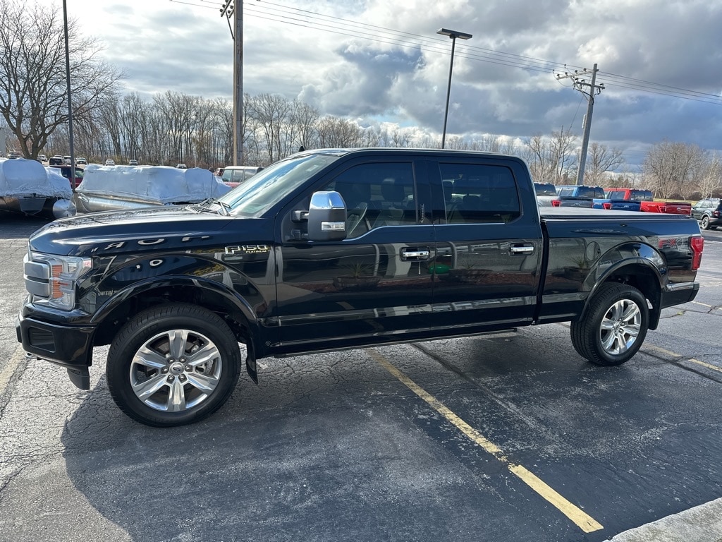 Used 2019 Ford F-150 Platinum with VIN 1FTFW1E49KFC24118 for sale in Brillion, WI