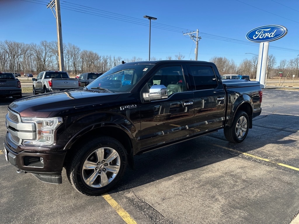 Used 2019 Ford F-150 Platinum with VIN 1FTEW1E45KFA09685 for sale in Brillion, WI