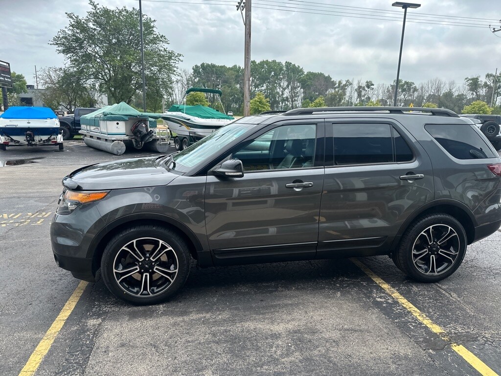 Used 2015 Ford Explorer Sport with VIN 1FM5K8GT7FGB29993 for sale in Brillion, WI