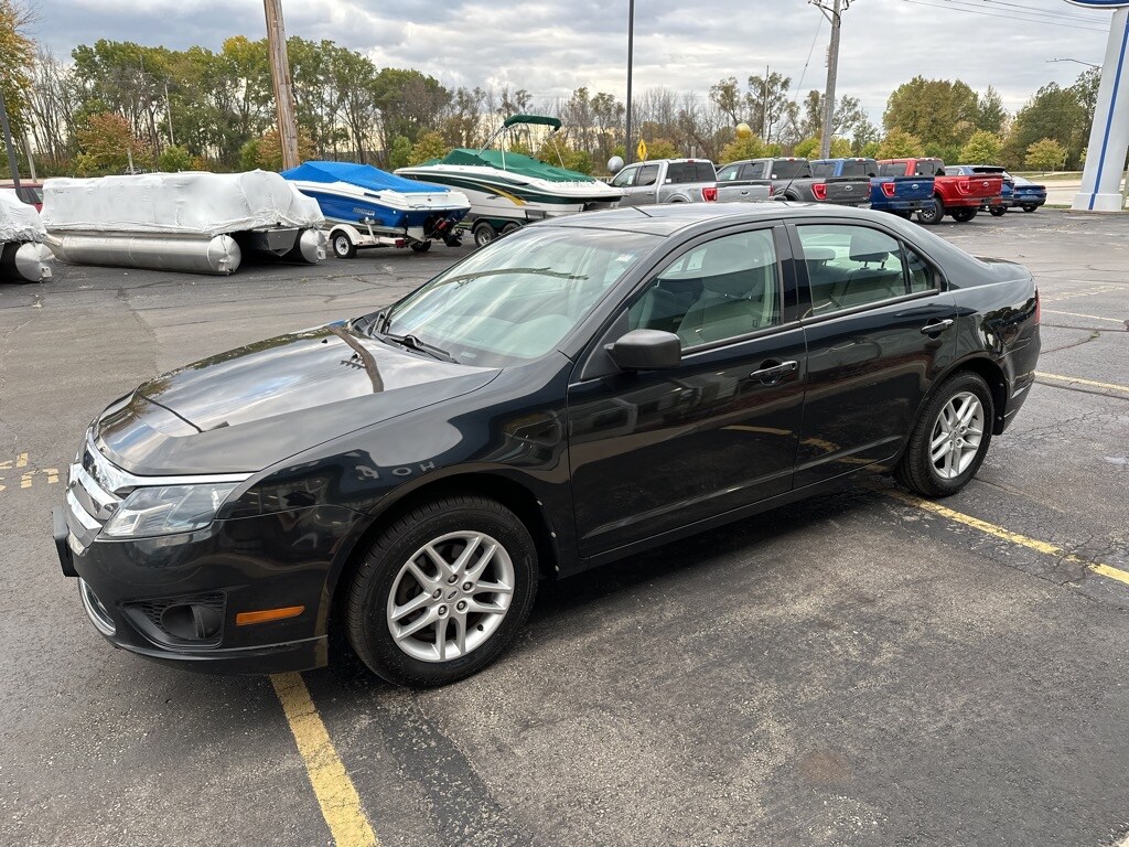 Used 2012 Ford Fusion S with VIN 3FAHP0GA2CR322193 for sale in Brillion, WI