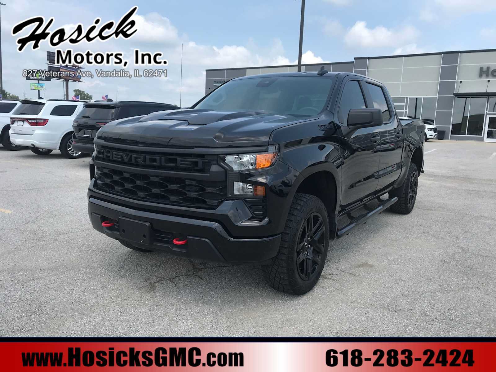 2024 Chevrolet Silverado 1500 Custom Trail Boss Truck Crew Cab