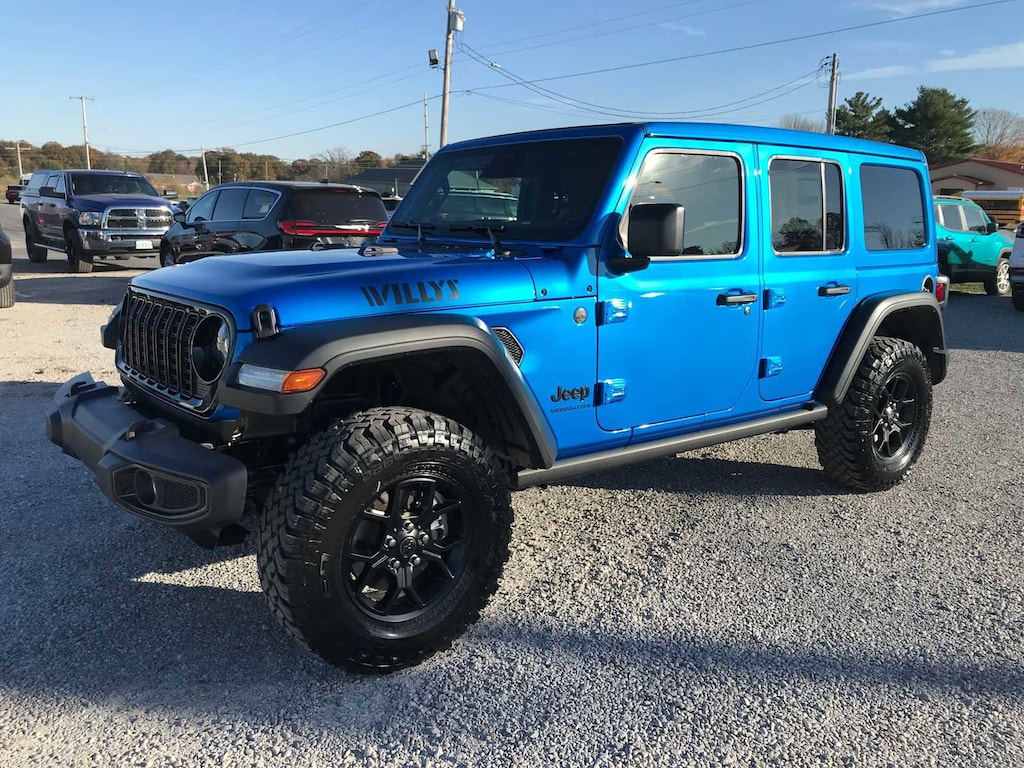 New 2026 Jeep Wrangler 4-DOOR WILLYS Sport Utility