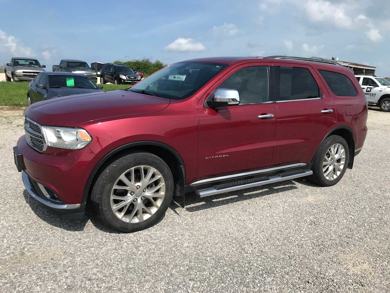 Used 2014 Dodge Durango Citadel with VIN 1C4RDJEG0EC450180 for sale in Vandalia, IL