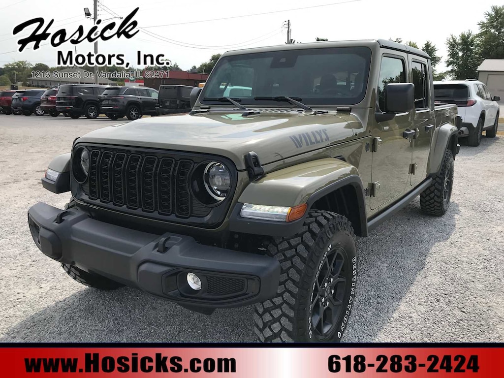 New 2025 Jeep Gladiator WILLYS 4X4 Pickup