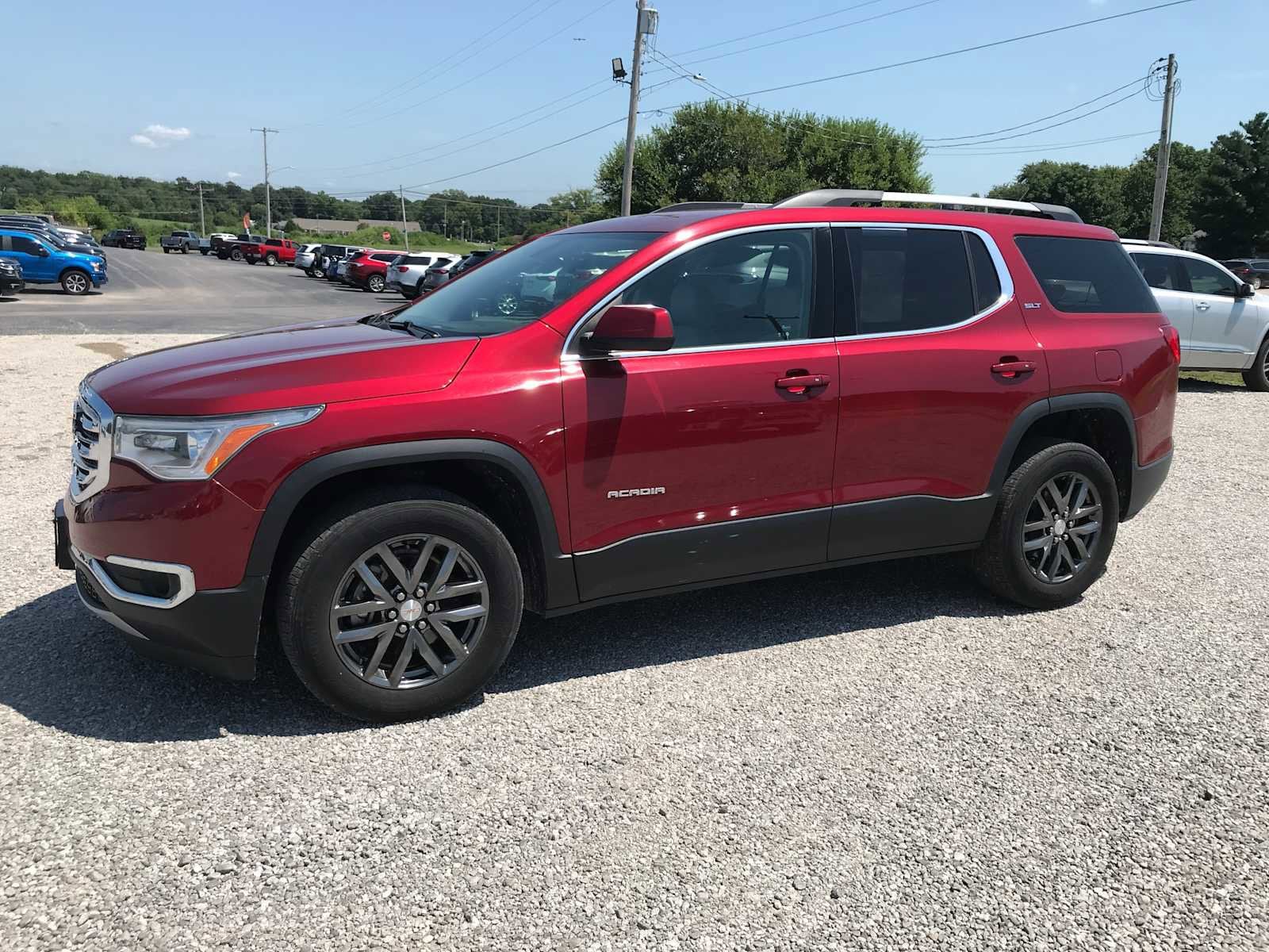 Used 2019 GMC Acadia SLT-1 with VIN 1GKKNMLS2KZ201528 for sale in Vandalia, IL
