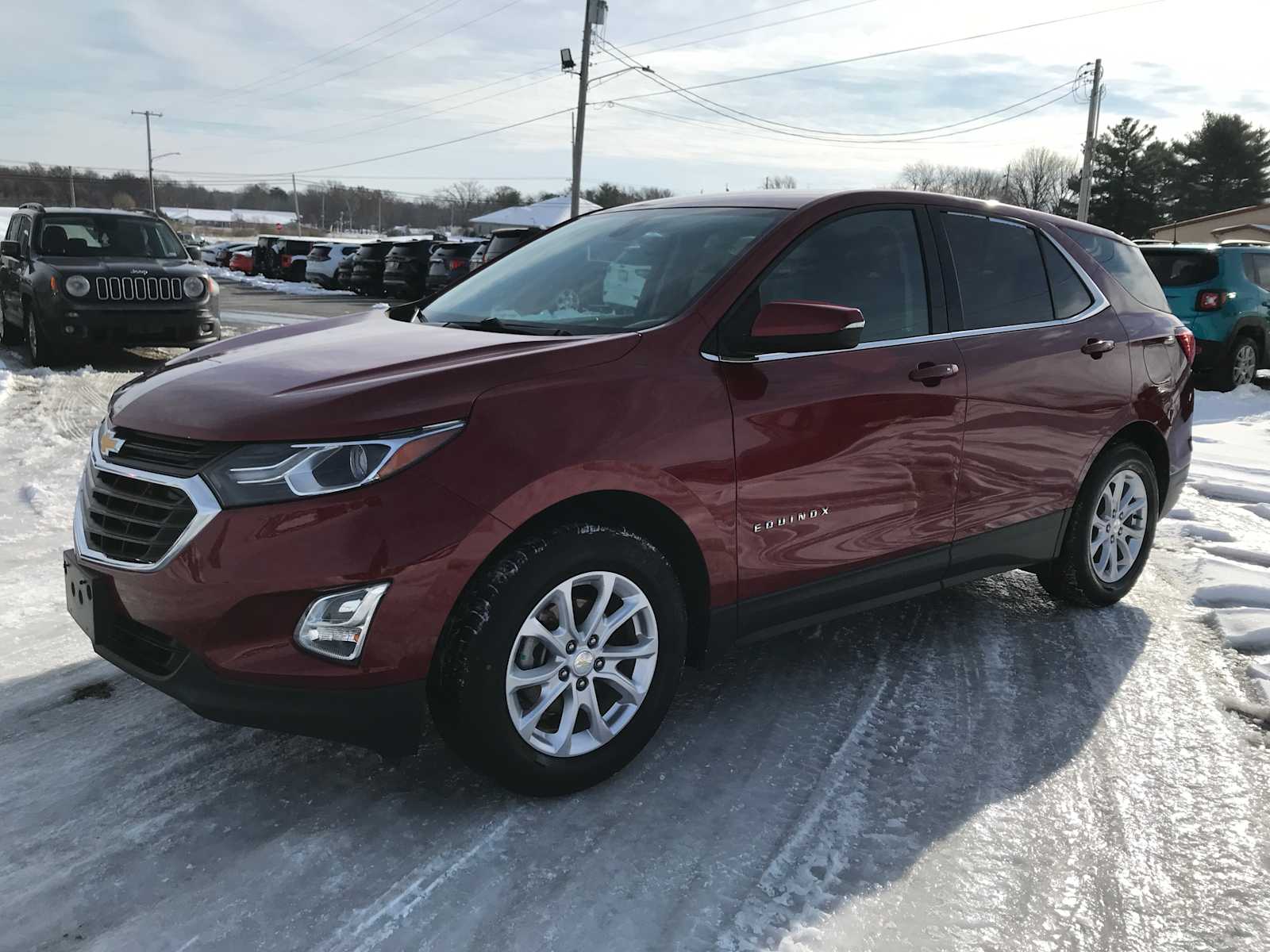 Used 2018 Chevrolet Equinox LT with VIN 3GNAXJEV7JS581623 for sale in Vandalia, IL