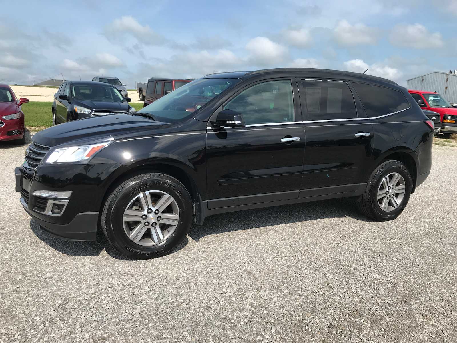 Used 2017 Chevrolet Traverse 1LT with VIN 1GNKRGKD5HJ299408 for sale in Vandalia, IL