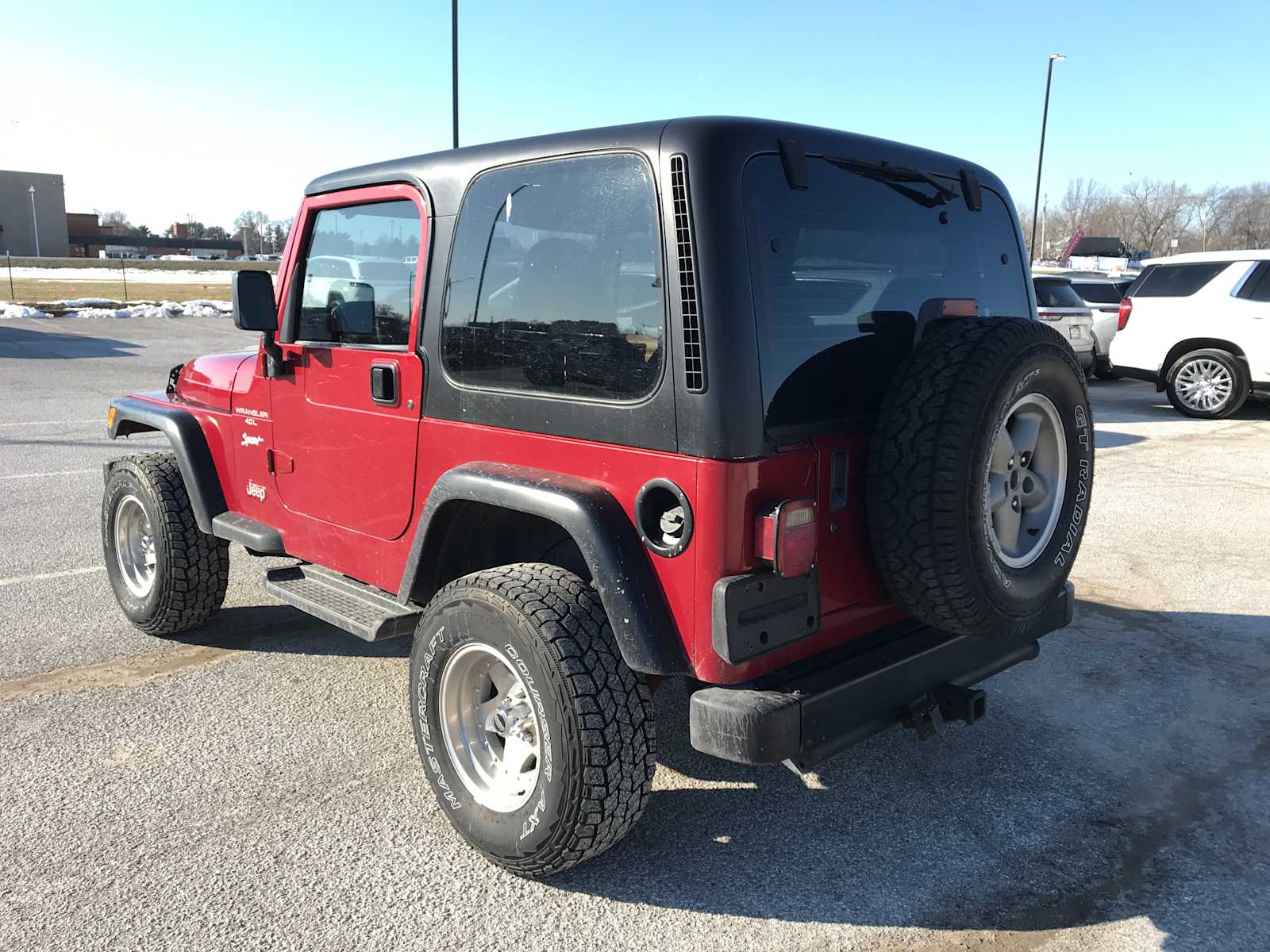 Used 1998 Jeep Wrangler SPORT with VIN 1J4FY19S0WP785045 for sale in Vandalia, IL