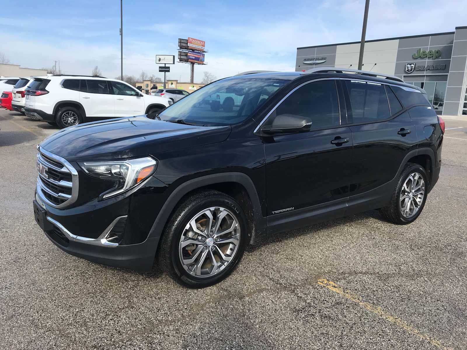 Used 2018 GMC Terrain SLT with VIN 3GKALVEV0JL205601 for sale in Vandalia, IL