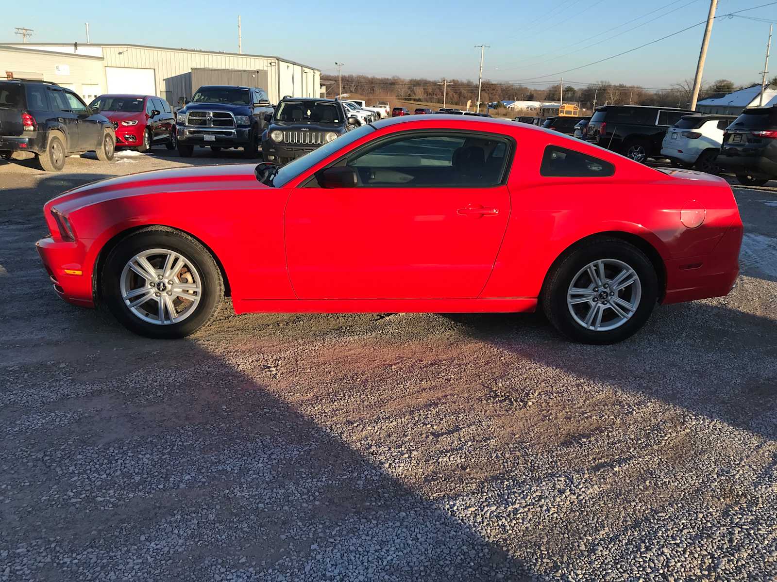 Used 2014 Ford Mustang V6 with VIN 1ZVBP8AM0E5298593 for sale in Vandalia, IL