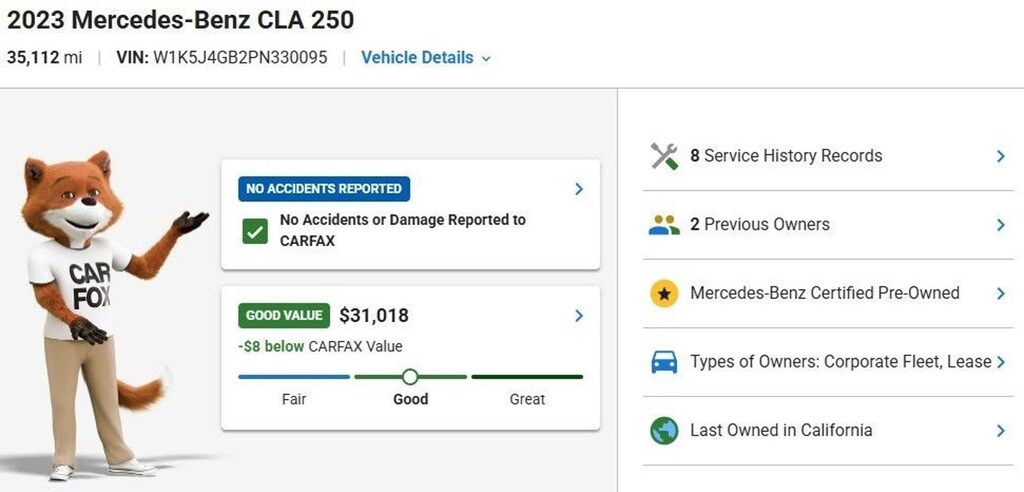 Certified 2023 Mercedes-Benz CLA Coupe