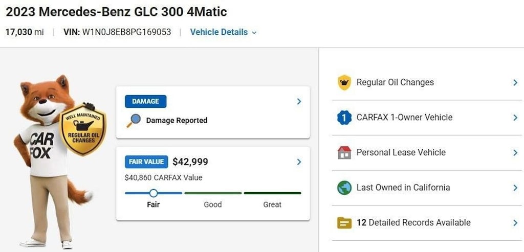 Certified 2023 Mercedes-Benz GLC 4MATIC Coupe