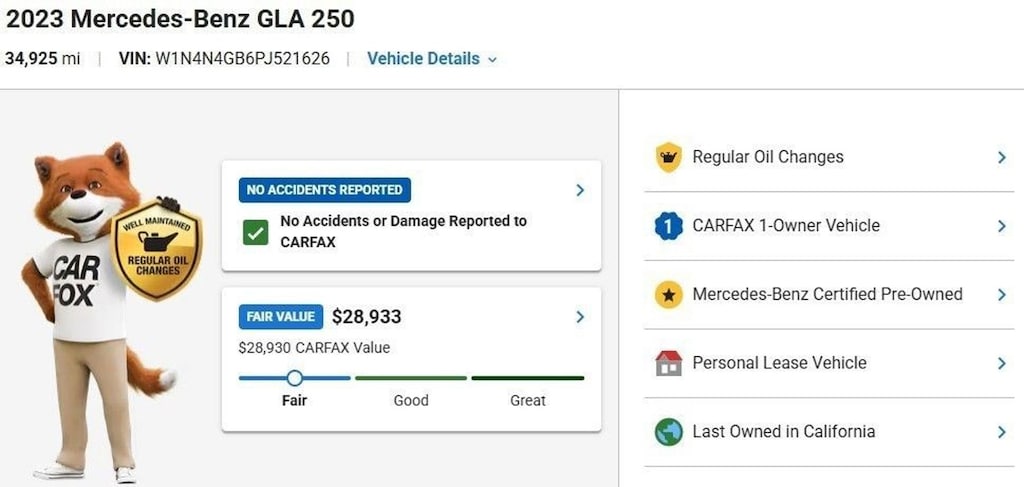Certified 2023 Mercedes-Benz GLA SUV
