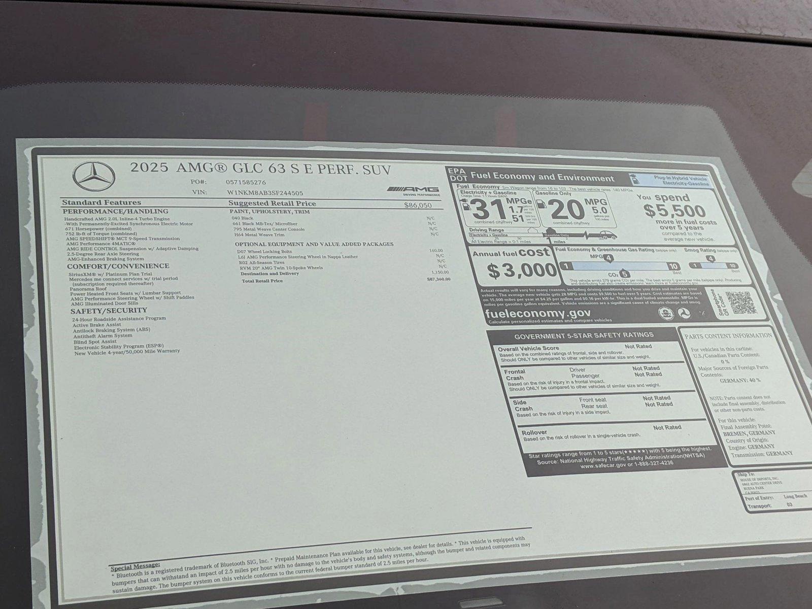 2025 Mercedes-Benz GLC AMG GLC63 S - Photo 19