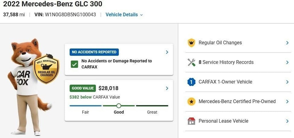 Certified 2022 Mercedes-Benz GLC SUV