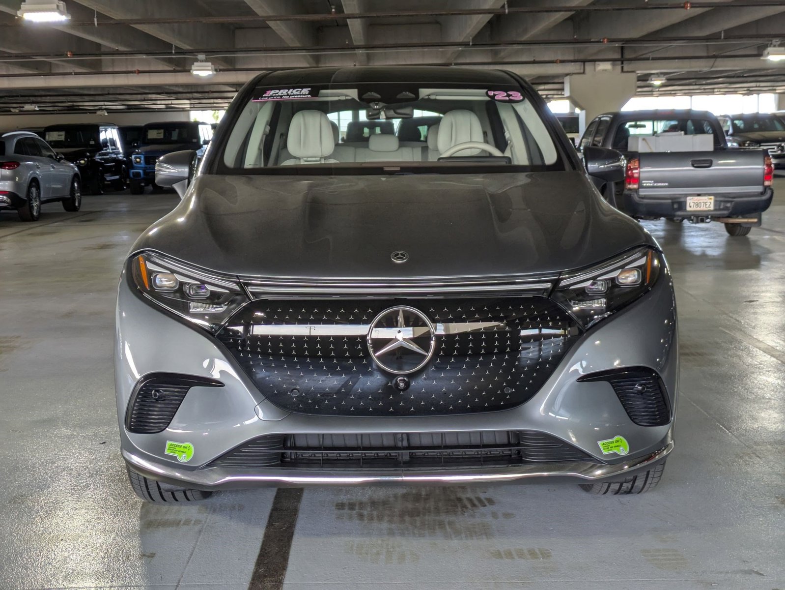 Certified 2023 Mercedes-Benz EQS SUV Base with VIN 4JGDM2EB2PA014459 for sale in Buena Park, CA