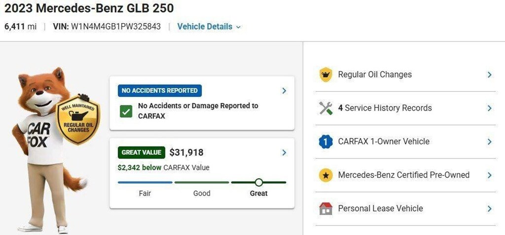 Used 2023 Mercedes-Benz GLB SUV