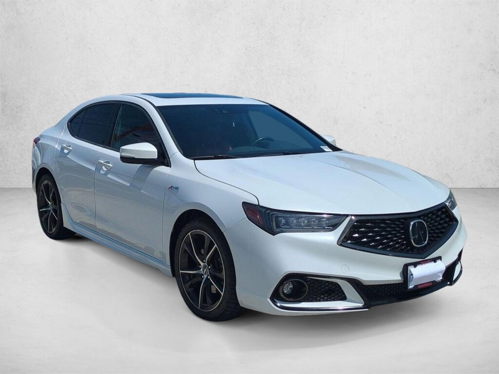 Used 2019 Acura TLX 3.5L Tech & A-Spec Pkgs w/Red Leather Sedan
