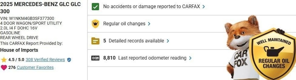 Certified 2025 Mercedes-Benz GLC SUV