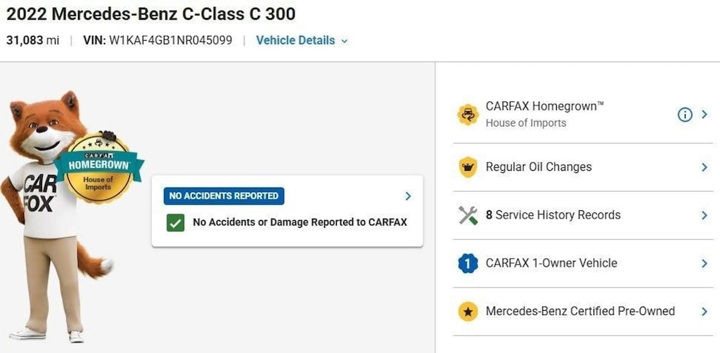 Used 2022 Mercedes-Benz C-Class C 300 Sedan