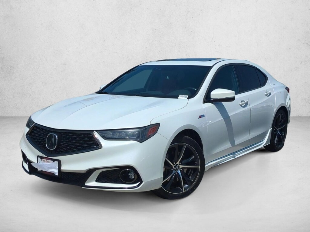 Used 2019 Acura TLX 3.5L Tech & A-Spec Pkgs w/Red Leather Sedan