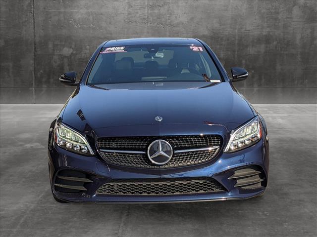 Used 2021 Mercedes-Benz C-Class Sedan C300 with VIN W1KWF8DB2MR648644 for sale in Buena Park, CA